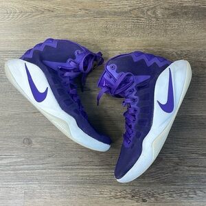 Nike Men's Hyperdunk Purple White Basketball Shoes 844391-551 Size 7.5